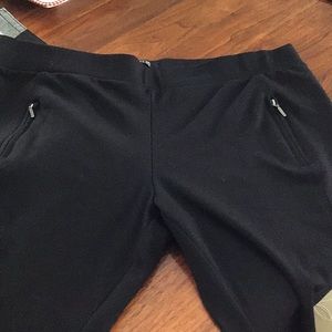 Apt. 9 Ponte knit pant, black